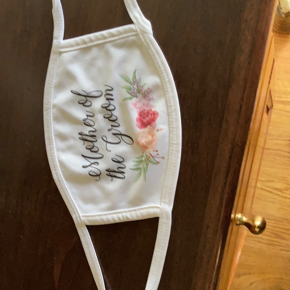 Mother of groom face mask
